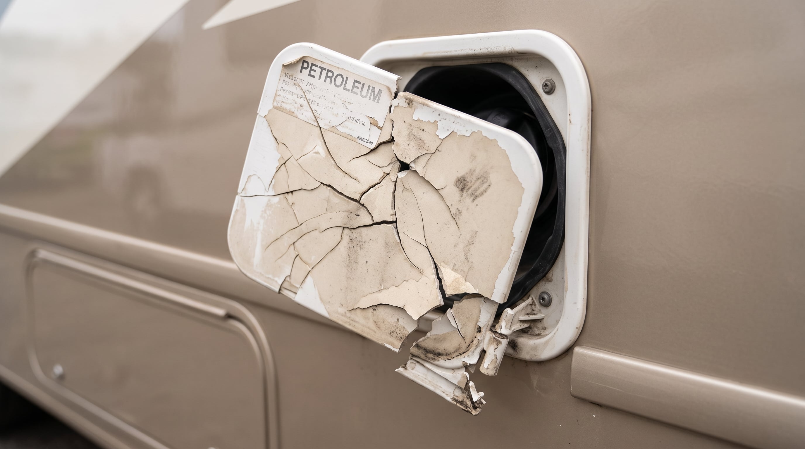 Broken Factory RV Fuel Door? Heavy-Duty Replacement vs. Dealer Part