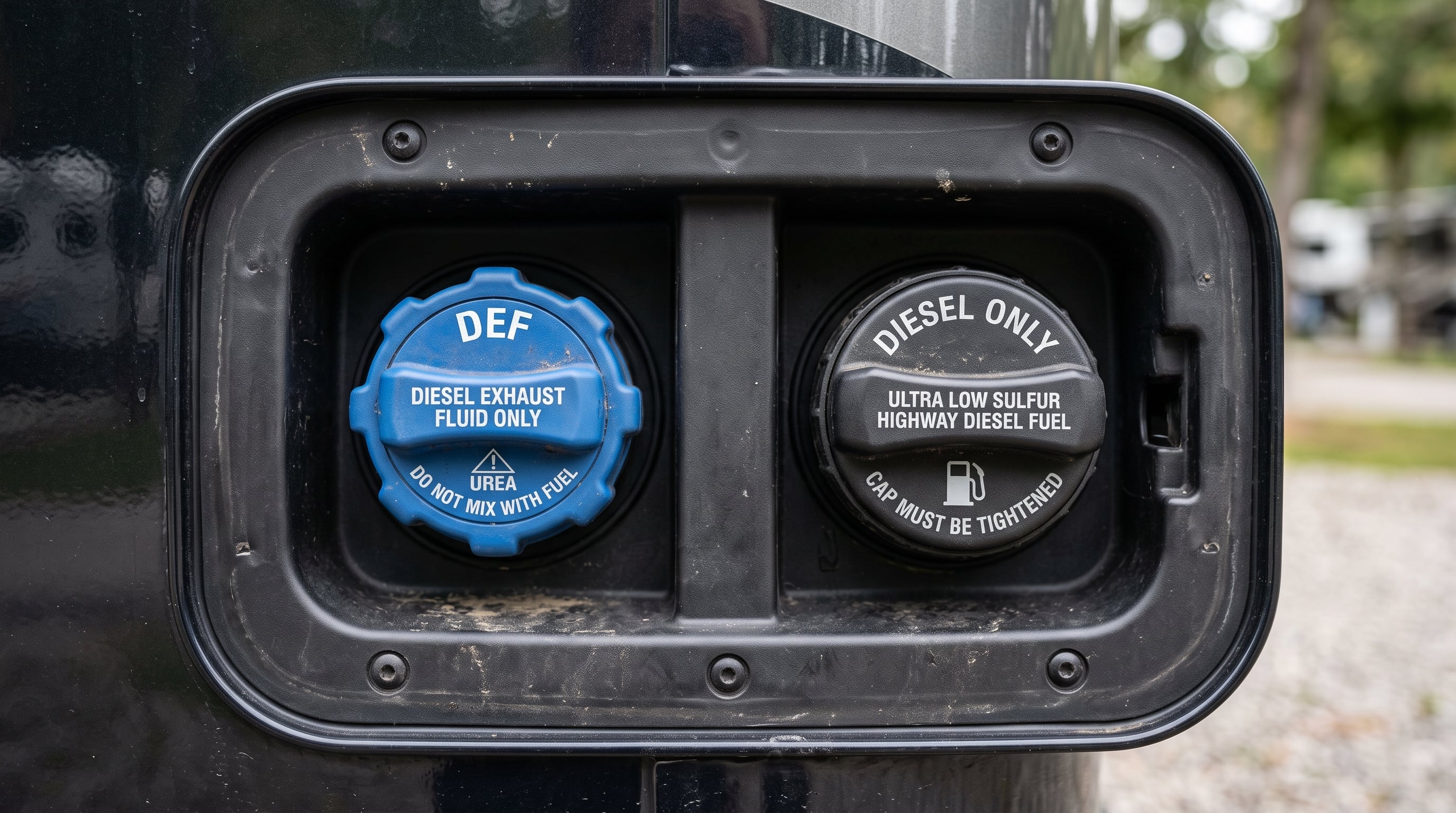 DEF Theft & Contamination: Why Your Diesel Exhaust Fluid Tank Needs a Lock Too