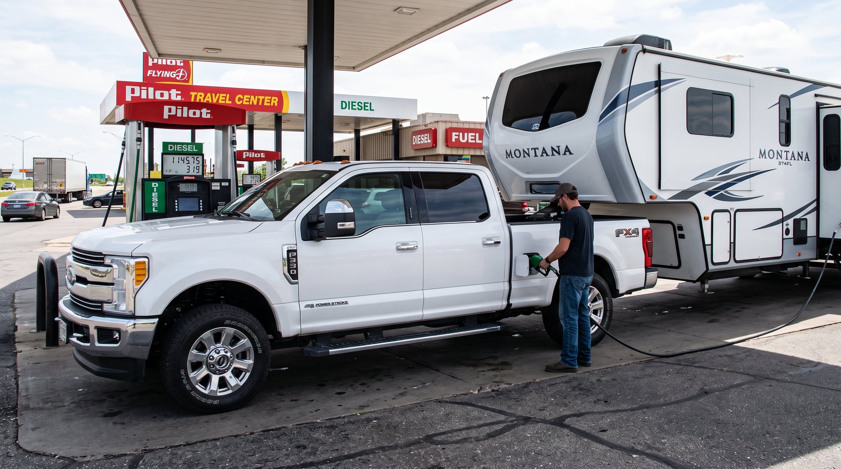 Protecting the Tow Vehicle: Locking Fuel Doors for Trucks Pulling Fifth Wheels & Travel Trailers